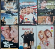 6 DVD Comedies-Bangert Sisters, What A Woman Wants, Talladega Nights, Hanging Up