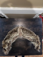 100 real fur Raccoon scarf /brown fur neck wrap/women cape/shawl 29