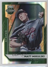 2021 Panini Elite Extra Edition Status Green 498/499 Matt Mikulski #50 11nq