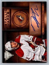 2013-14 Panini Titanium #MM-6 David Rundblad Phoenix Coyotes Auto