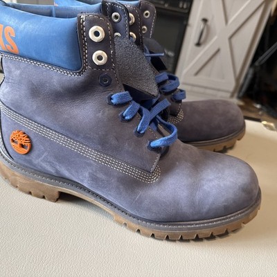 Mens Timberland Boots Size 10.5 used New York Knicks Edition Limited 