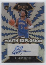 2024-25 Panini Select Youth Explosion Signatures Dillon Jones #YE-DIL Auto 1o4i