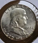 1963-D 50C Franklin Half Dollar