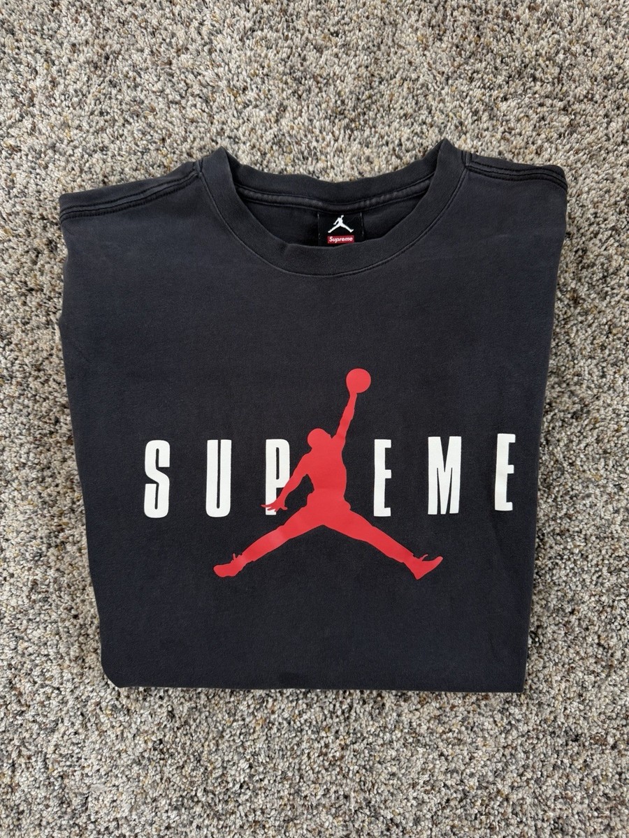 Supreme Jordan Tee Black | eBay