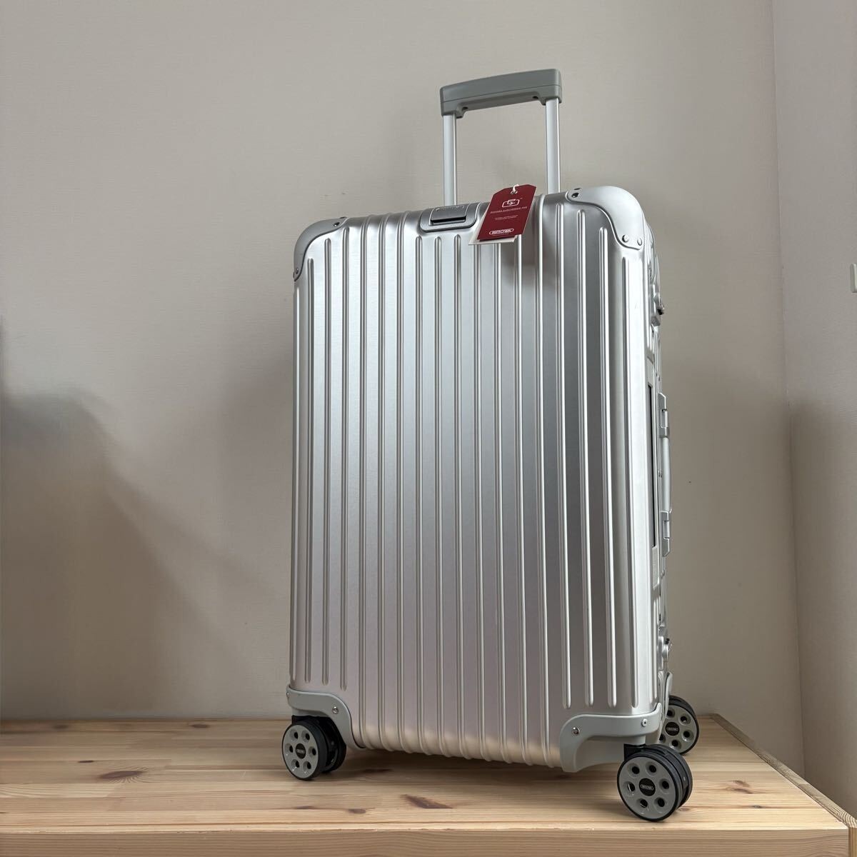 Rimowa Topas E-tag 67L Silver 4 wheels Carry Case Suitcase | eBay