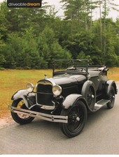 1929 Ford Model A Roadster 4 Pg Color Article 1929 Ford Model A Roadster 4 Pg Color Article