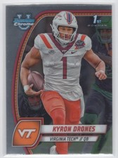 #119 2024 Bowman University Chrome Kyron Drones Virginia Tech Hokies