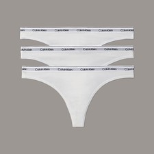 Calvin Klein Damen Slips – Bikini & Thong Unterwäsche, 3er Pack - S, M, L
