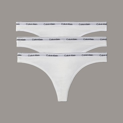 Calvin Klein Damen Slips   Bikini & Thong Unterwäsche, 3er Pack - S, M, L