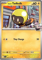 Iono's Tadbulb 069/217 Mega Evolution: Ascended Heroes Common