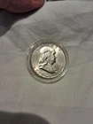 1953 50C Silver Franklin Half Dollar Choice/Gem BU In Capsule