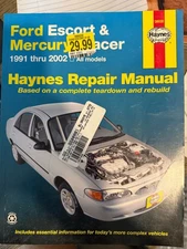HAYNES Ford Escort & Mercury Tracer 1991-2002 Repair Manual 36020