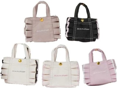 JILL by JILLSTUART Mini Rüschen Beuteltasche Tasche Schlüsselanhänger komplettes Set 5 Kapsel Gashapon