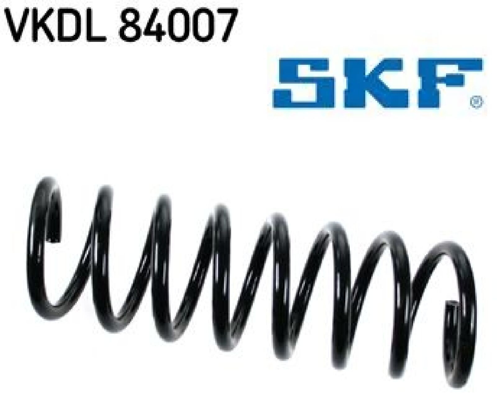 Skf Fahrwerksfeder Hinterachse Vkdl 84007 Für Mazda - Bild 4