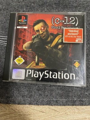 C-12 Final Resistance PS1 - PlayStation 1