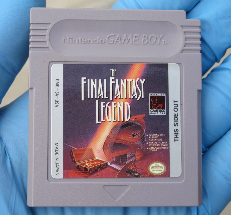 Nintendo Gameboy Final Fantasy Legend I & II (Lote RPG Casi Como Nuevo) 1 y 2 ¡AHORRA! Foto 2 de 4