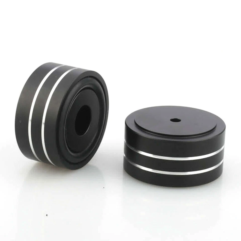 4X HiFi Füße Pad Lautsprecher Verstärker Isolation Stand Alu Füße Pad Aluminium - Bild 4 von 4
