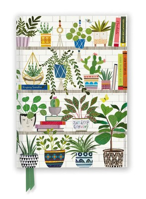 Georgia Breeze: Books & Plants (Foiled Journal) | Flame Tree Publishing | Buch