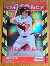 2025 Topps Stadium Club Coby Mayo In Case Of Emergency Insert Orioles 
