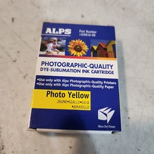 ALPS 105816-00 MD SERIES Photo Yellow Ink Genuine New OeM Boxed free ship