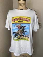 Vintage 1990 Red Ryder Comic Book Promo Tee 90s Shirt Rare Single Stitch Sz M