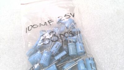 SHOEI ALUMINUM ELECTROLYTIC CAPACITOR, 100MF, 25V, CE (LOT OF 38) | eBay