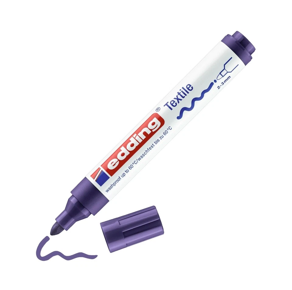 EDDING 4500 TEXTILMARKER CREATIVE TEXTIL-MARKER VIOLETT NEU