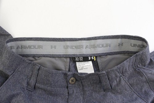 Under Armour Men's Heather Gray Casual Golf Pants Size 32 x 32 - Picture 4 of 9