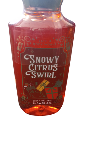 Bath & Body Works Snowy Citrus Swirl Shower Gel 10 fl oz - Picture 2 of 4