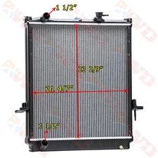 Radiator For 1999-2004 03 Isuzu NPR NQR 4.8L 5.7L / Chevy GMC W3500 W4500 W5500