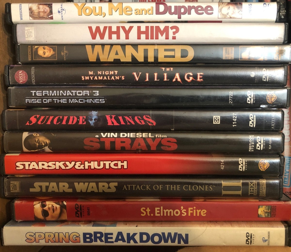 Bulk Lot Of 94 DVD's! Or Pick Any Individual Title For $.50