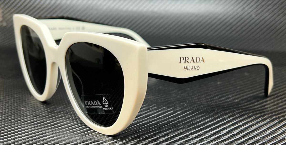 PRADA PR 14WS 1425S0 Talc White Women's 52 mm Sunglasses | eBay