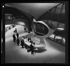 8" x 10" 1917 Photo Trans World Airlines Terminal, John F. Kennedy