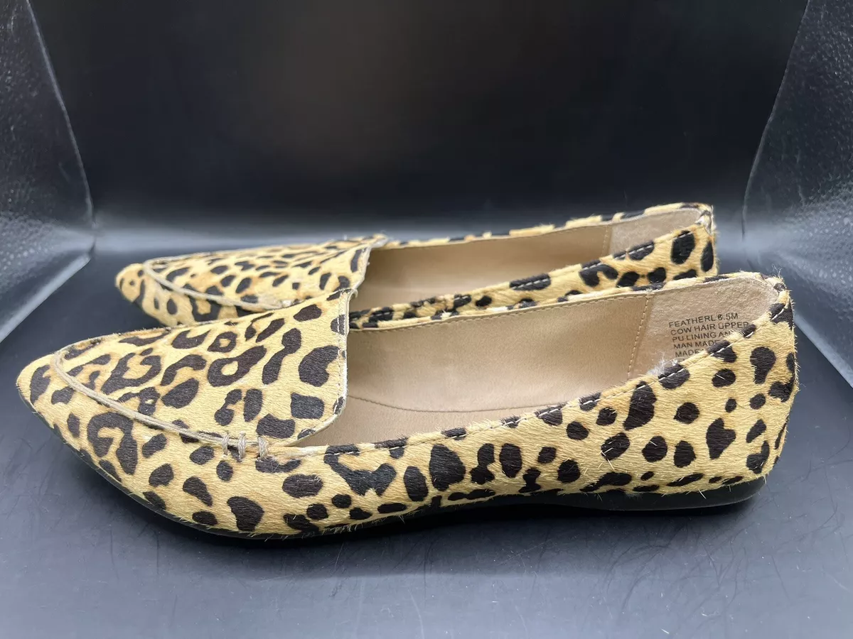 Steve madden featherl leopard flats 2025