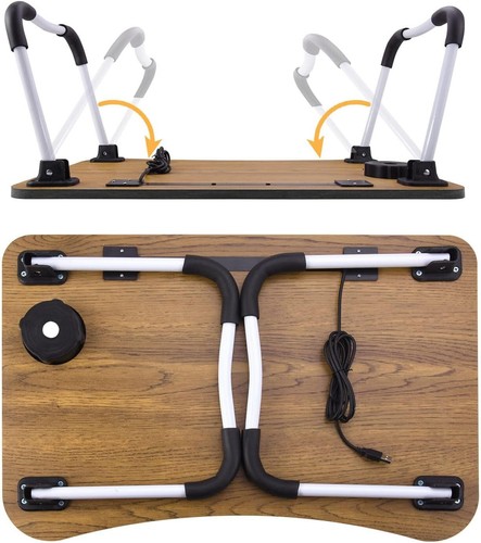 Compact Folding Laptop Desk for Adults - Perfect for Work & Leisure at Home - Picture 10 of 10