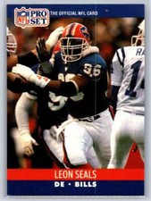 1990 Pro Set #442 Leon Seals