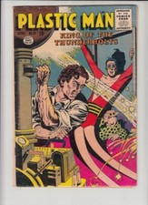 PLASTIC MAN 61 VG/FN 5.0 QUALITY COMICS 1956