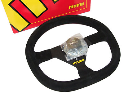 MOMO Racing Steering Wheel Mod 88 (320mm / Suede / Flat Bottom)