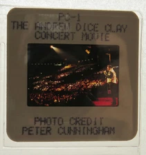 COLOR 35mm Slide ANDREW DICE CLAY CONCERT Movie COMEDIAN Press KIT Photo STILL