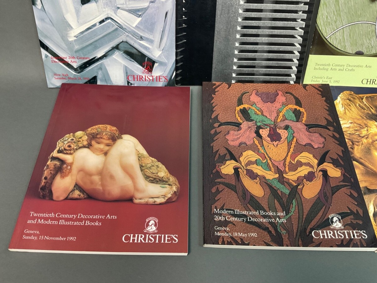 Lot 8 CHRISTIES 1992 New York, Geneva Decorative Arts Auction