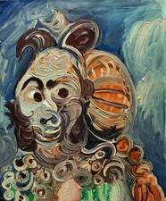 PABLO PICASSO Art Poster or Rolled Canvas Print "Tête"