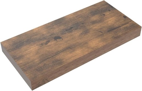 Rustic Floating Shelves Set Of 3 With Non-Sagging Steel Brackets For Kitchen... - Imagen 7 de 9