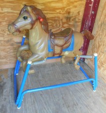 NEAT VINTAGE BOUNCING HORSE