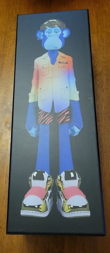 SUPERPLASTIC x Bored Ape Yacht Club BAYC SUPERBORED Art Toy Skipper SP Variant - Bild 2 von 5