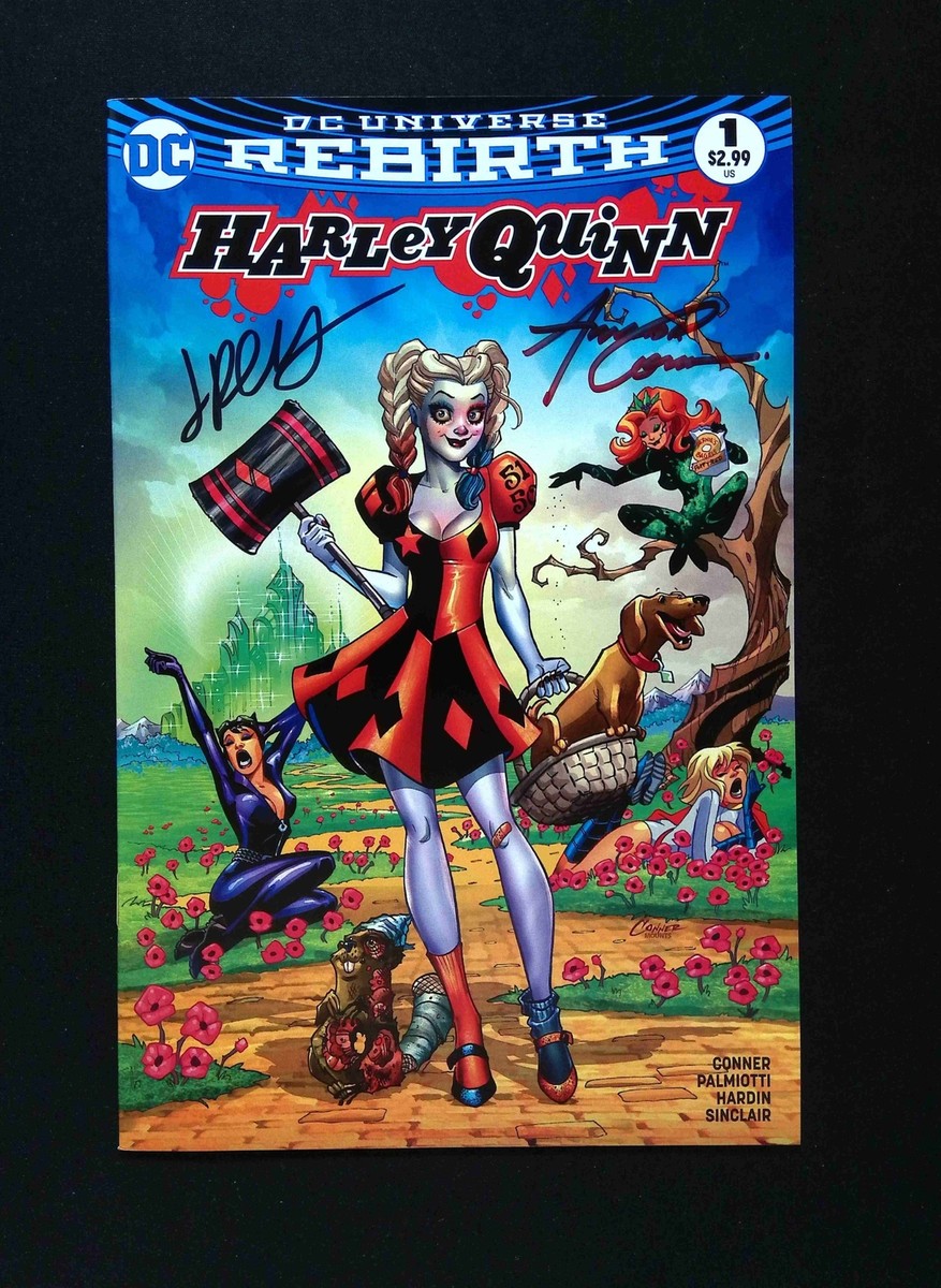 アメコミリーフ Harley Q and Power G #1 三人サイン入り アメコミリーフ Harley Q and Power G #1 三人サイン入り Prime