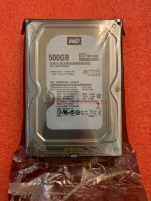 Western Digital WD5000AAKX 3.5'' 500GB 7200RPM 16MB SATA HDD Hard Disk Drive