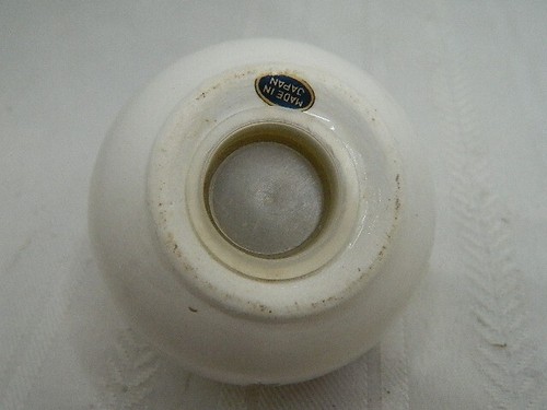 Vintage Porcelain Pomander Potpourri Ball Scent Diffuser Pink/Blue Floral Japan - Picture 4 of 6