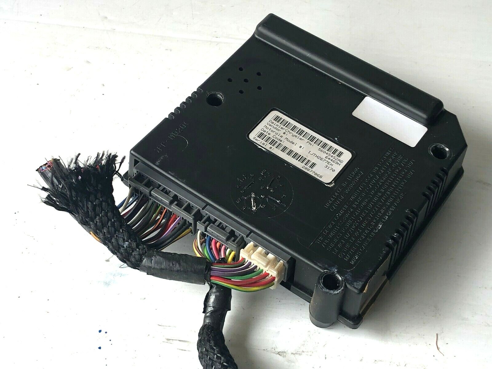 2001 Dodge Dakota Ctm Central Timer Module 56045452ag Bcm Body Norton Secured Ed By Verisign