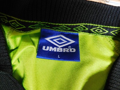 Umbro Maillot Football Nolel Vintage Fabriqué En Angleterre (410) Taille