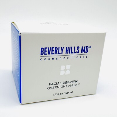 Beverly Hills MD Facial Defining Overnight Mask - New In Box SEALED